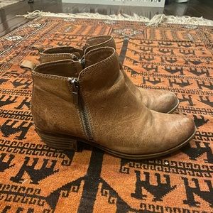 Lucky Brand Leather Ankle Boots